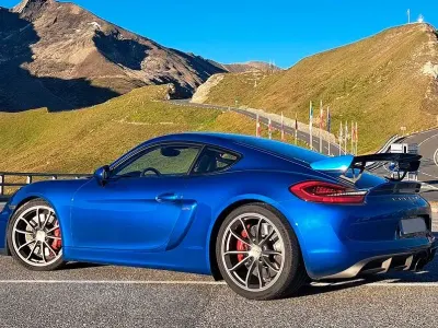 Gebraucht Porsche Cayman GT4 439 PS (322 kW) 2015 Blau Coupé