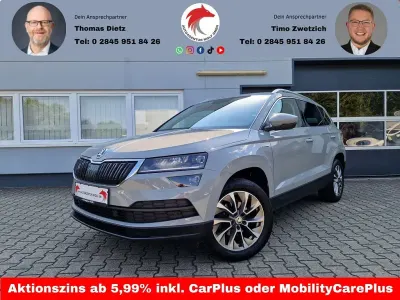 Gebraucht Skoda Karoq Clever 150 PS (110 kW) 2021 Grau SUV