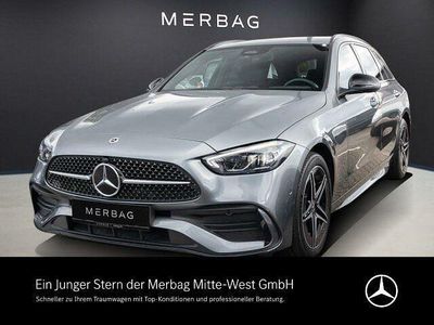 Lack selenitgrau Gebraucht 2024 Mercedes C300e AMG Kombi | 46.450 € (Fairer Preis)