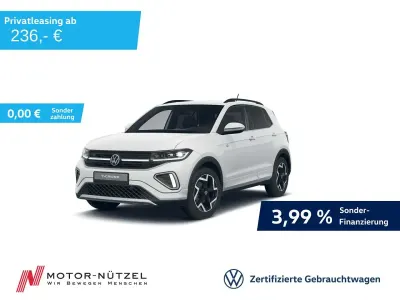 Gebraucht VW T-Cross R-line 116 PS (85 kW) 2025 Weiß SUV
