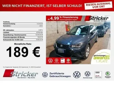 Gebraucht Seat Arona CONNECT 95 PS (69 kW) 2025 Magnetic grau metallic SUV