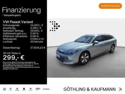 Second-hand VW Passat Elegance 150 CP (110 kW) 2024 Argintiu Break