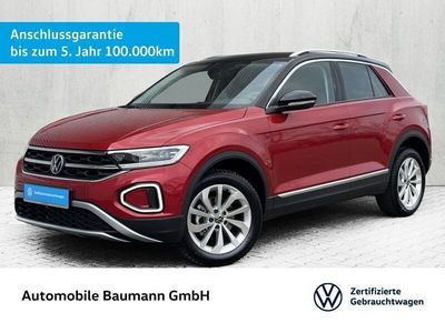 Gebraucht VW T-Roc Style 116 PS (85 kW) 2024 Rot SUV