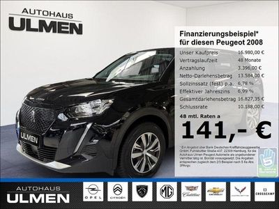 Schwarz Gebraucht 2022 Peugeot e-2008 Active SUV | 16.980 € (Guter Preis)