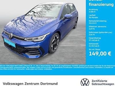 Gebraucht VW Golf VIII R-line 150 PS (110 kW) 2025 Lapiz blue metallic Limousine
