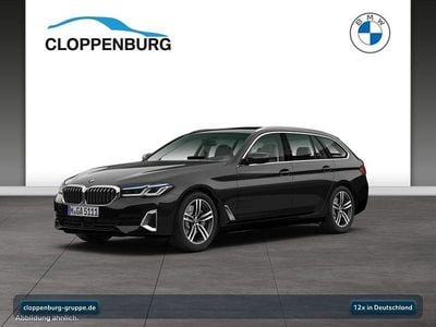 Gebraucht BMW 520 Luxury Line 190 PS (139 kW) 2021 Saphirschwarz Kombi