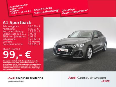 gebraucht Audi A1 Sportback 25 TFSI S line