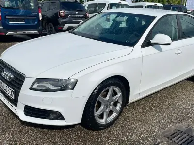 Używany Audi A4 Ambition 160 KM (117 kW) 2009 Biały Sedan/Limuzyna
