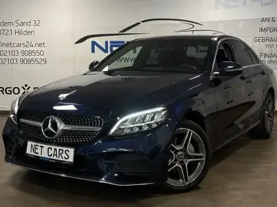 Gebraucht Mercedes C200 AMG line 184 PS (135 kW) 2019 Blau Limousine