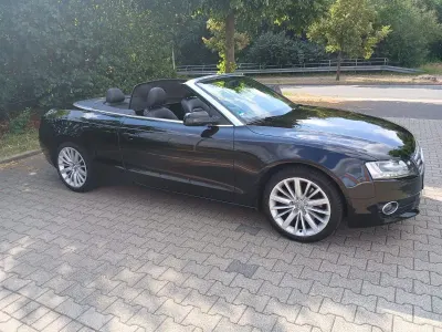 Gebraucht Audi A5 Cabriolet 211 PS (155 kW) 2009 Schwarz Cabrio