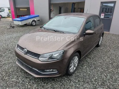 Gebraucht VW Polo LOUNGE 90 PS (66 kW) 2015 Braun Kleinwagen