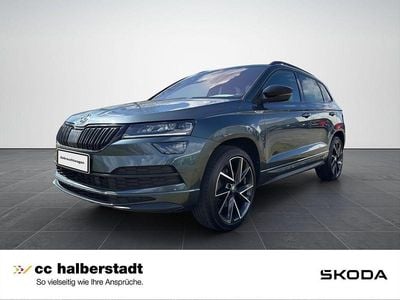 Usata Skoda Karoq SportLine 190 CV (139 kW) 2021 Grigio SUV