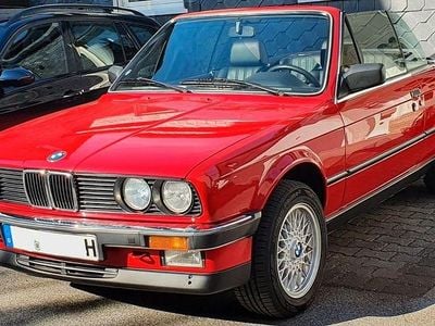 Gebraucht BMW 325 Cabriolet Sport Line 170 PS (125 kW) 1987 Rot Cabrio