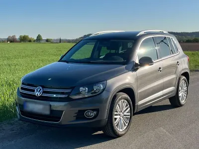 Second-hand VW Tiguan Sportline 122 CP (89 kW) 2015 Gri SUV