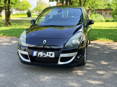 Gebraucht Renault Scénic III Dynamique 131 PS (96 kW) 2011 Schwarz Van / Kleinbus