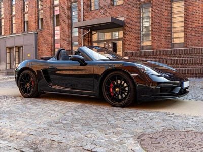 Gebraucht Porsche 718 Boxster GTS 400 PS (294 kW) 2020 Tiefschwarzmetallic Cabrio