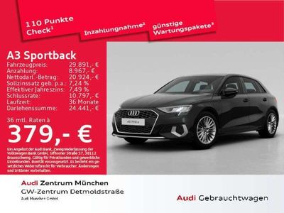 gebraucht Audi A3 e-tron 40 TFSI e S tronic advanced Virtual