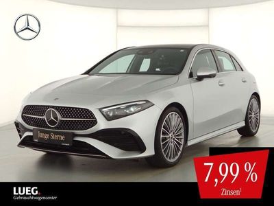 gebraucht Mercedes A220 d AMG+MBUXNavPr+Pano+Burm+MBeam+KeylG+360°