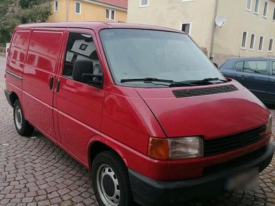 Gebraucht VW Transporter 68 PS (50 kW) 1996 Rot Van