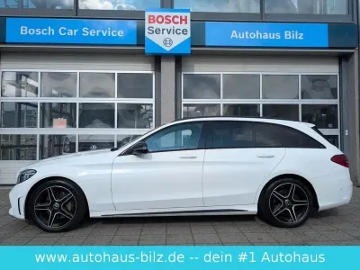 Gebraucht Mercedes C300 AMG 258 PS (189 kW) 2020 Weiß Limousine