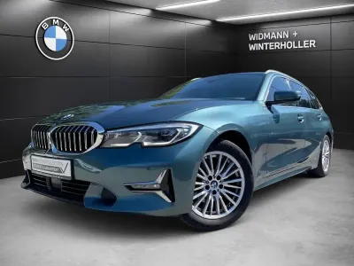 Gebraucht BMW 320 Luxury Line 184 PS (135 kW) 2020 Blau Kombi