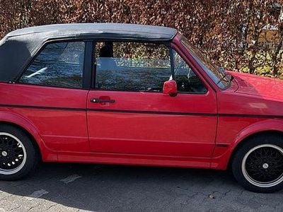 Gebraucht VW Golf Cabriolet Karmann 98 PS (72 kW) 1990 Rot Cabrio