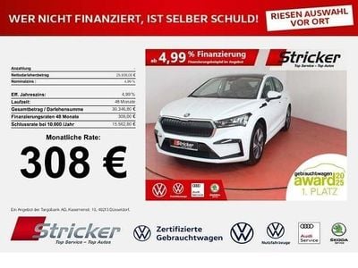 Gebraucht Skoda Enyaq iV Sport 131 kW (179 PS) 2023 Moonweiß perleffekt (metallic) SUV