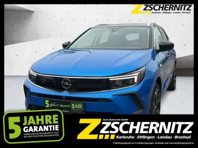Gebraucht Opel Grandland X Ultimate 131 PS (96 kW) 2022 Kobalt blau/vertigo blau SUV