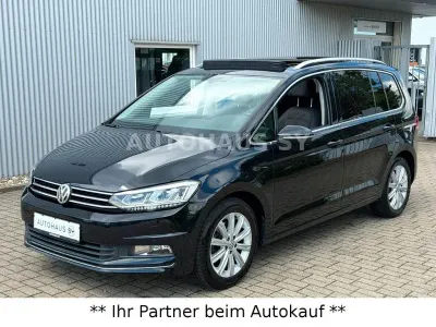 Gebraucht VW Touran Highline 190 PS (139 kW) 2016 Schwarz Van / Kleinbus