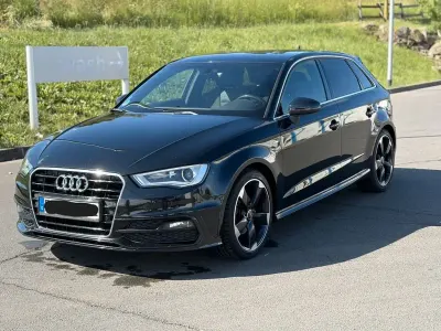 Gebraucht Audi A3 S-Line 125 PS (91 kW) 2016 Schwarz Limousine