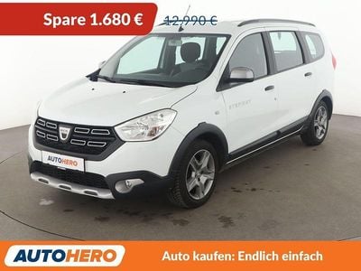 Gebraucht Dacia Lodgy Stepway 102 PS (75 kW) 2019 Weiß Van / Kleinbus