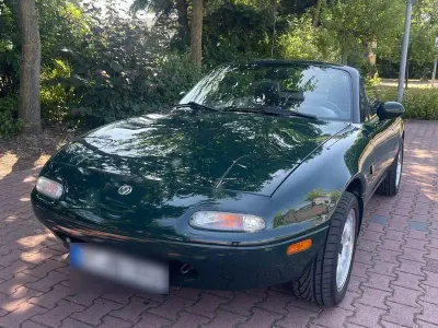 Gebraucht Mazda MX5 90 PS (66 kW) 1997 Grün Cabrio