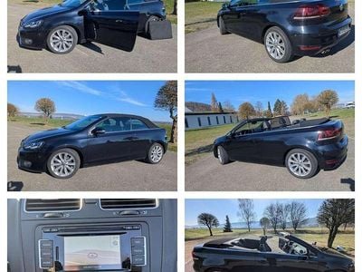 Gebraucht VW Golf Cabriolet Comfortline 160 PS (117 kW) 2012 Schwarz Cabrio