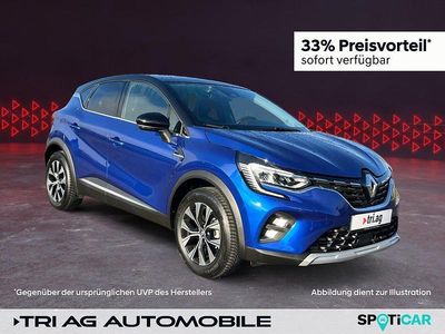 Gebraucht Renault Captur Komfort 91 PS (66 kW) 2023 Blue rqh + black gne (metallic) SUV