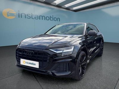 Second-hand Audi Q8 S-Line 286 CP (210 kW) 2023 Negru SUV