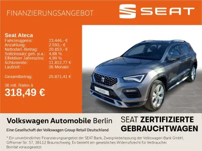 Occasion Seat Ateca Xperience 150 ch (110 kW) 2022 Gris SUV