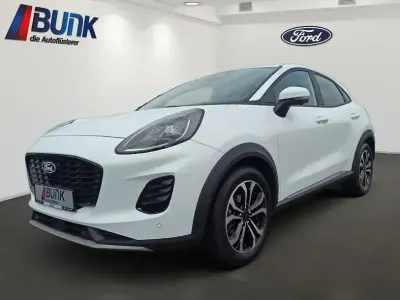 Gebraucht Ford Puma Titanium 125 PS (91 kW) 2024 Frozen white  (pn3gz) SUV