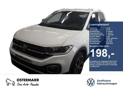Brugt VW T-Cross Style 110 HK (80 kW) 2023 Hvid SUV