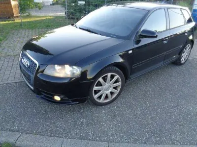 Gebraucht Audi A3 S-Line 102 PS (75 kW) 2005 Schwarz Kleinwagen