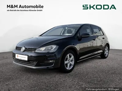 Gebraucht VW Golf VII Highline 140 PS (102 kW) 2013 Schwarz Limousine