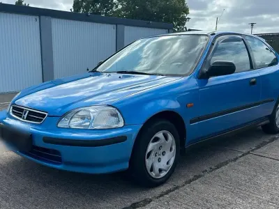 Gebraucht Honda Civic LS 114 PS (83 kW) 1998 Blau Limousine