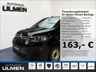 Używany Citroën Berlingo 131 KM (96 kW) 2023 Czarny Minivan