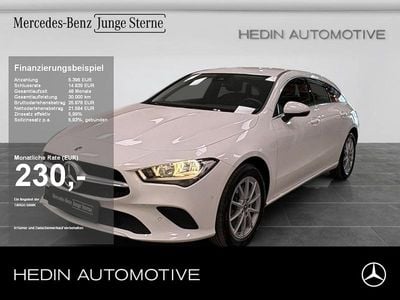 Gebraucht Mercedes CLA250e Shooting Brake Business 118 PS (86 kW) 2022 Unilack polarweiß Kombi