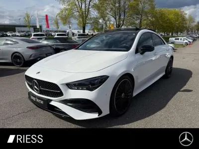 Gebraucht Mercedes CLA220 AMG 190 PS (139 kW) 2025 Unilack polarweiß Limousine