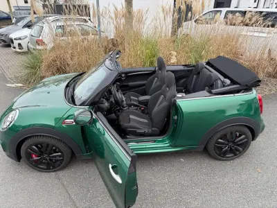 Brugt Mini John Cooper Works Cabriolet 231 HK (169 kW) 2020 Grøn Cabriolet