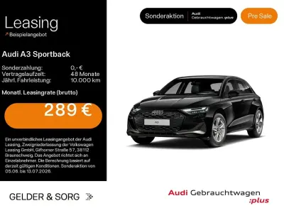 Gebraucht Audi A3 Advanced Plus 150 PS (110 kW) 2025 Mythosschwarz metallic Limousine