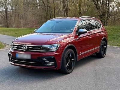 Usata VW Tiguan Allspace R-line 190 CV (139 kW) 2020 Rosso SUV