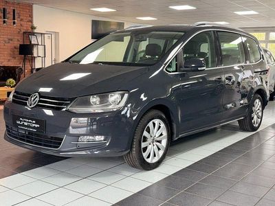 Second-hand VW Sharan Highline 177 CP (130 kW) 2014 Gri Monovolum