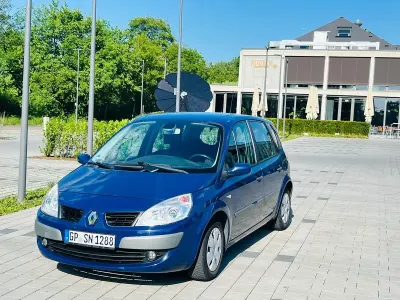 Gebraucht Renault Mégane 112 PS (82 kW) 2007 Blau Van / Kleinbus