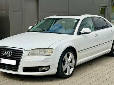 Second-hand Audi A8L Ambiente 326 CP (239 kW) 2008 Alb Berlinǎ